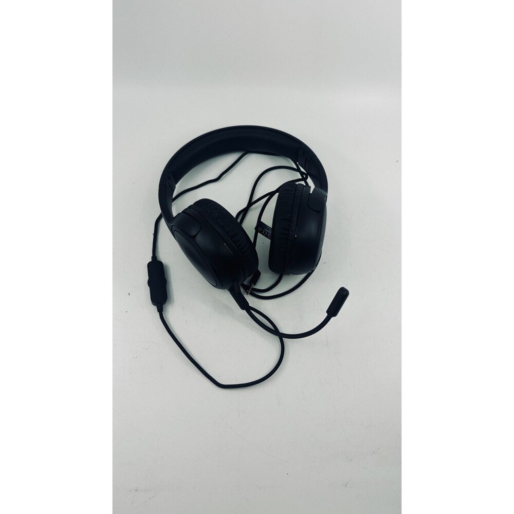GameStop Wired Gaming Headset Black Boom Mic Over-Ear Headphones